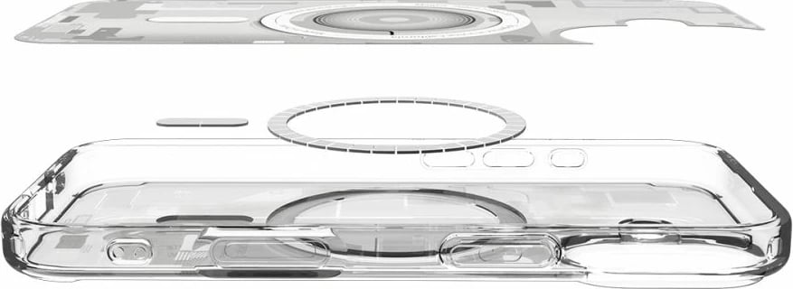 Mbështjellës Spigen Ultra Hybrid MagSafe për iPhone 17, Bardhë