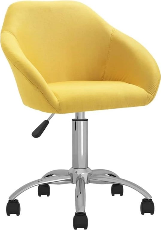 Karrige për zyre Nextdeco Jasper, e verdhë