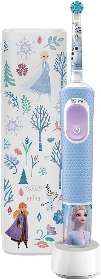 Furçë dhëmbësh elektrike Oral-B Pro Kids 3+, Frozen, e kaltër