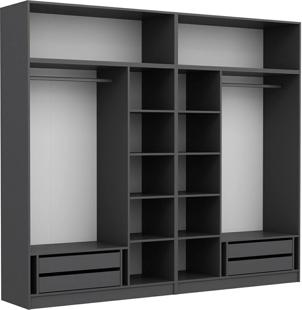 Dollap Skye Decor, ngjyrë antracit, 5267