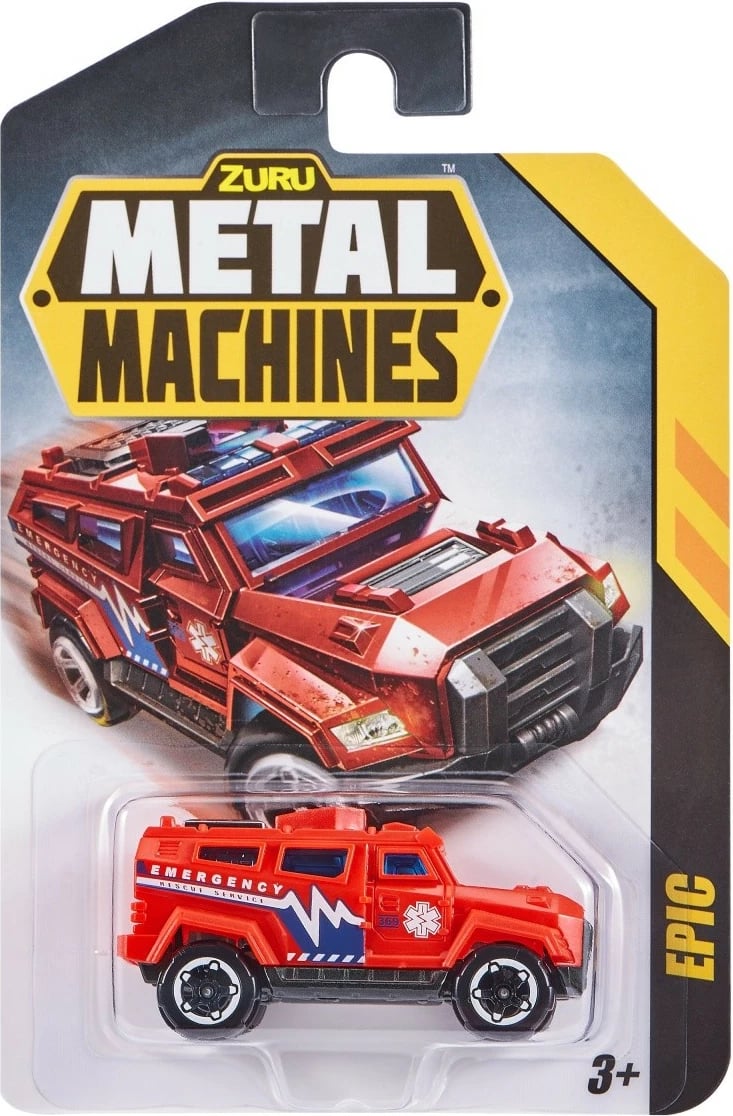 Set vetura lodër ZURU Metal Machines Auto Series 2, 24 copë, mix ngjyra