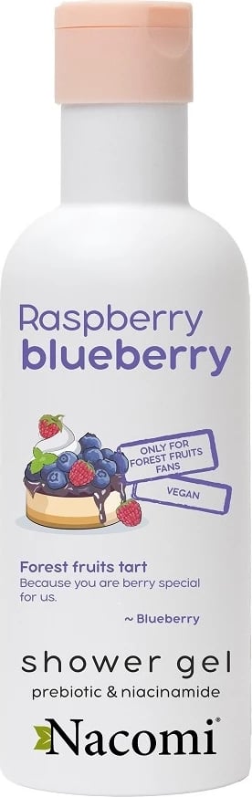 Xhel dushi për femra Nacomi Blueberry and Raspberry 300ml