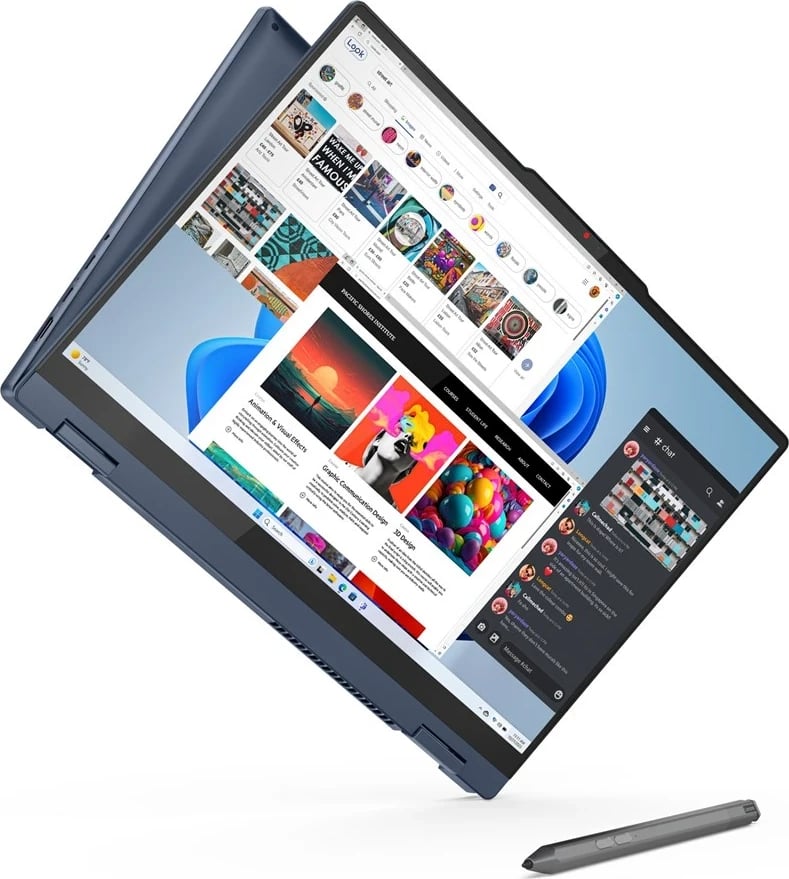 Laptop Lenovo IdeaPad 5, 16", Intel Core i7, 16 GB RAM, 1 TB SSD, Blu