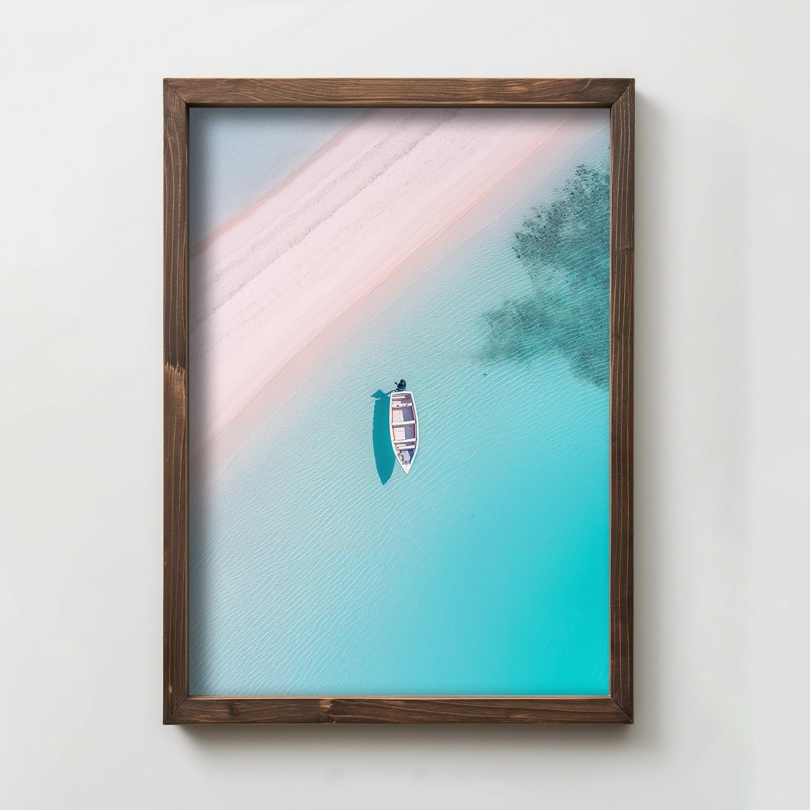 Pikturë dekorative me kornizë MDF, Wallity, TUN114-XL, shumëngjyrëshe, 50x70x3.5cm