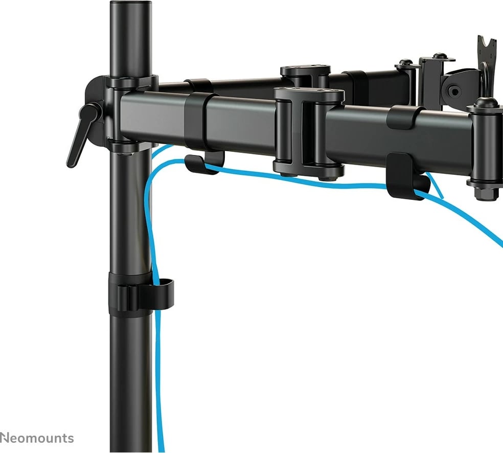 Krah monitori Newstar NM-D135DBLACK, për tavolinë, 27", i zi