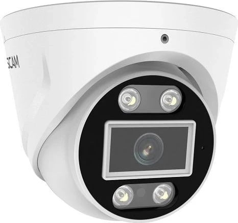 Kamera IP FOSCAM T8EP 8MP POE, e bardhë