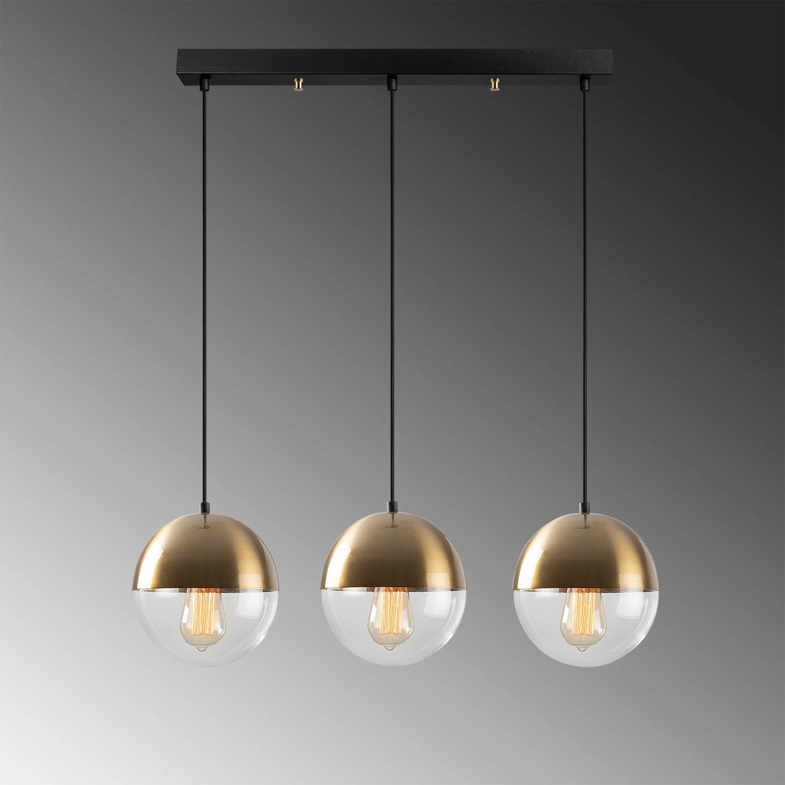 Llambadar Opviq, Bastos - 6161, ngjyrë vintage, trup metalik, kapak qelqi, 70x20cm, lartësi 111cm