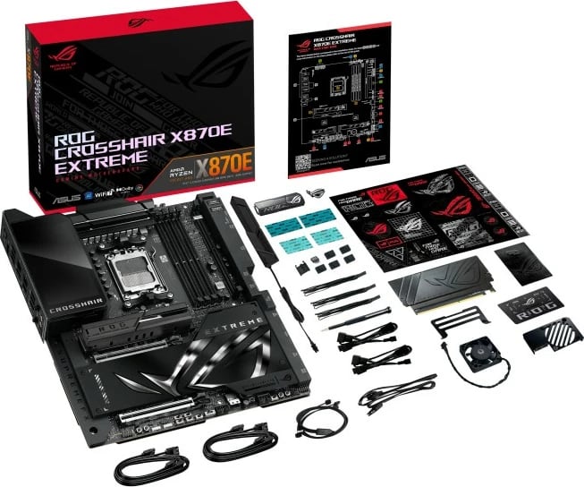 Pllakë amë Asus ROG CROSSHAIR X870E EXTREME, Socket AM5, DDR5, PCIe 5.0, E zezë