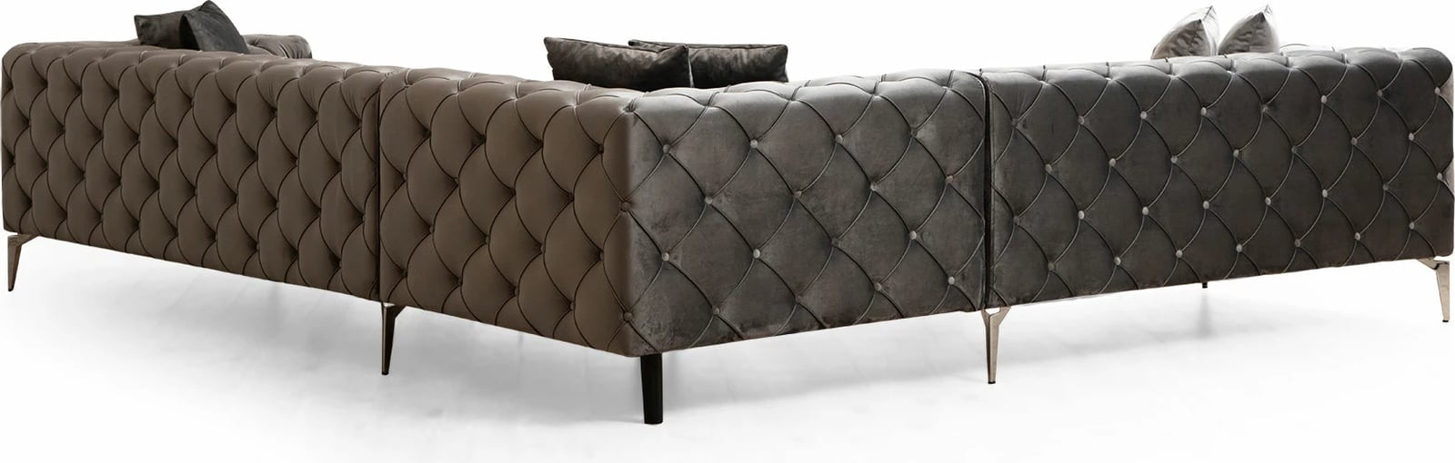 Kënd-sofë Atelier del Sofa, Como majtas, antracit