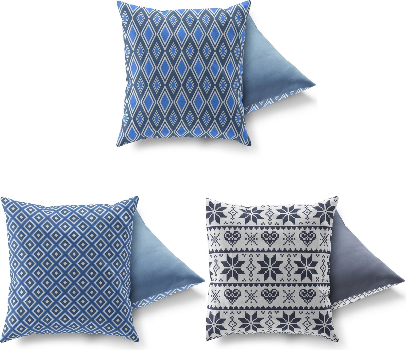 Set jastëkësh (3 copë), Evila Originals, AC-4383-4400-4384