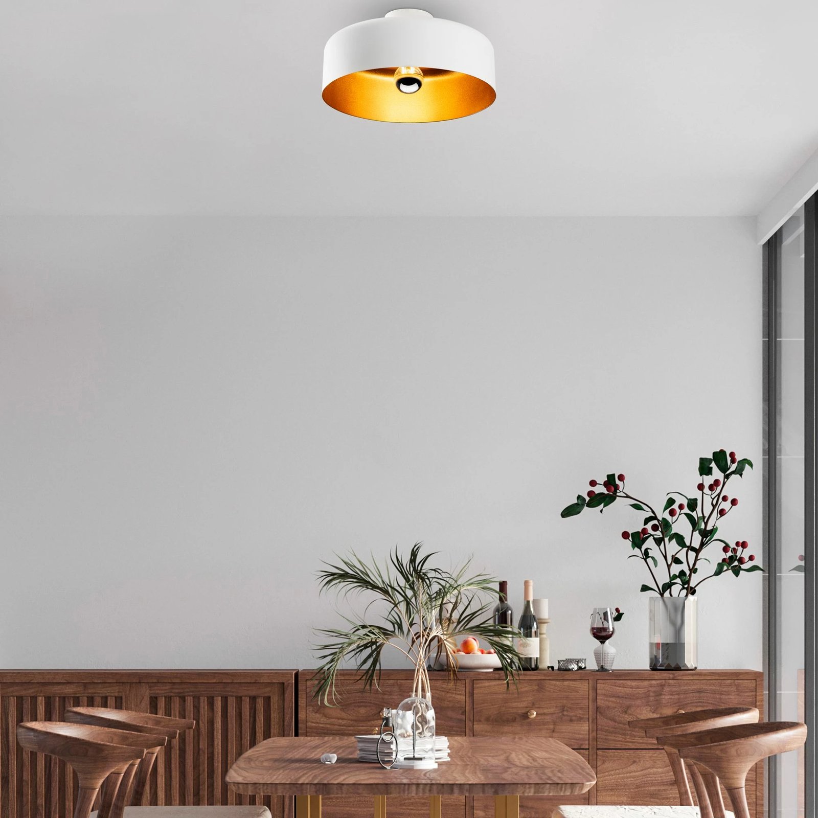 Llambë tavani Opviq, Vesta - 15078, ngjyrë e bardhë Llambë tavani Opviq, Vesta - 15078, ngjyrë e bardhë