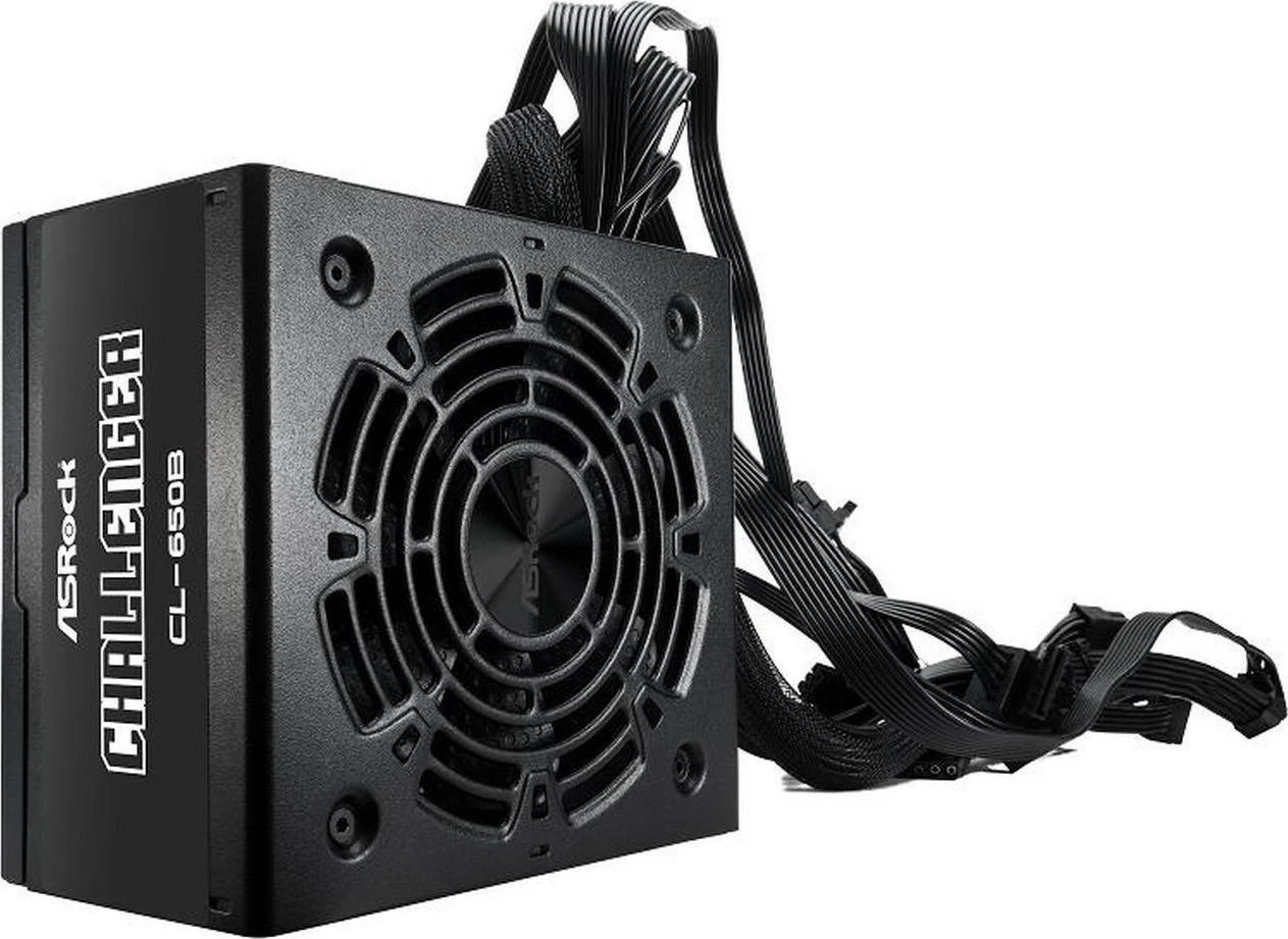 Kasë energjie ASRock Challenger CL-650B, 650W, 80 PLUS Bronze, e zezë