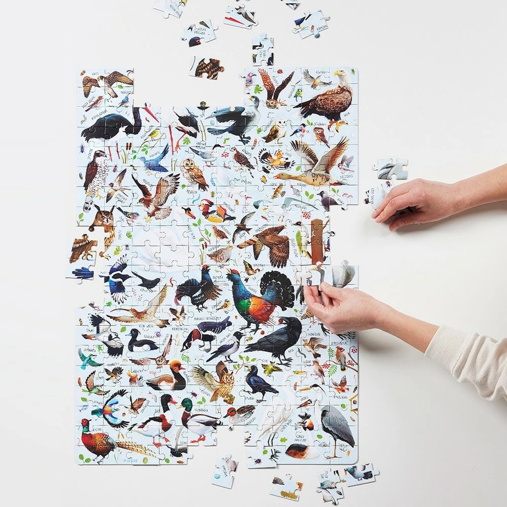 Puzzle CzuCzu Puzzlove Birds of Poland, 200 pjesë