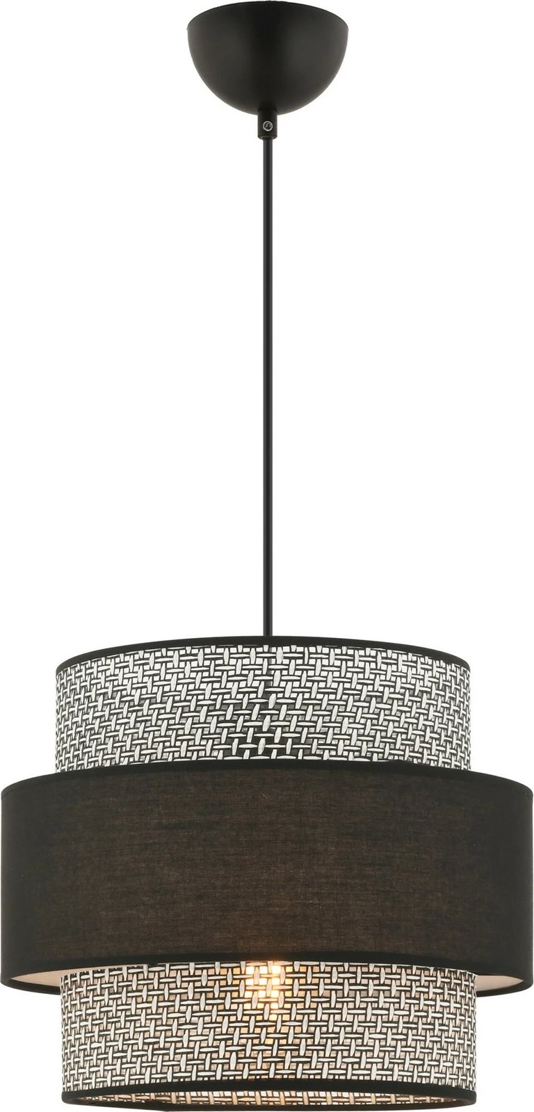 Llambë tavani Opviq, Cascade, gri e zezë Llambë tavani Opviq, Cascade, gri e zezë