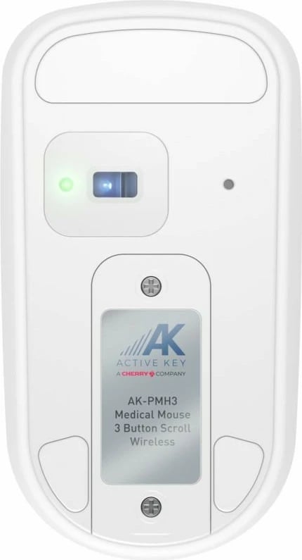 Maus mjekësor Cherry AK-PMH3, RF Wireless, 1000 DPI, Bardhë
