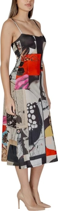 Fustan Desigual femra, i kuq
