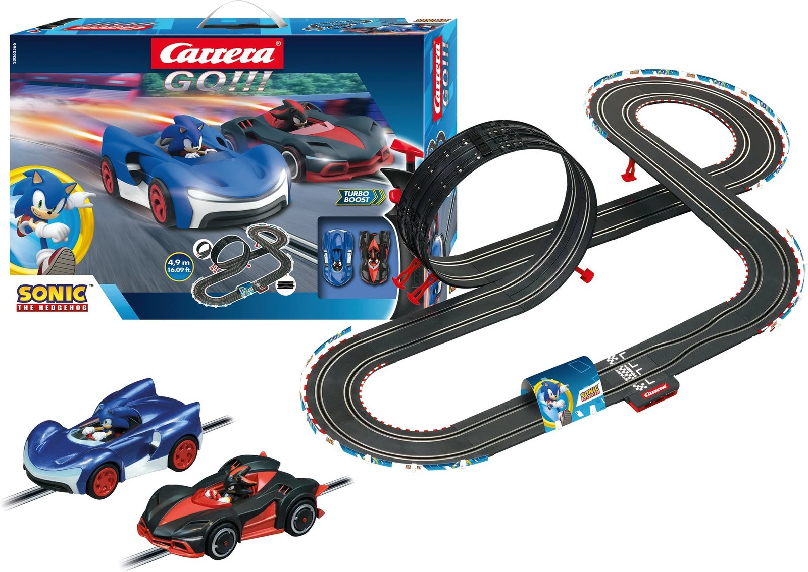 Set garash Carrera GO!!! Sonic the Hedgehog 4.9