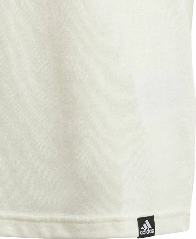 Maicë për fëmijë adidas GFX Illustrated Jr, e bardhë