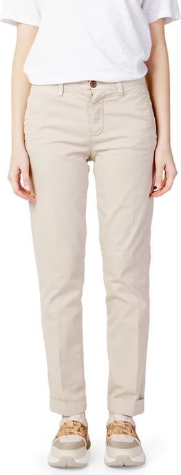 Pantallona për femra Blauer, bezhë