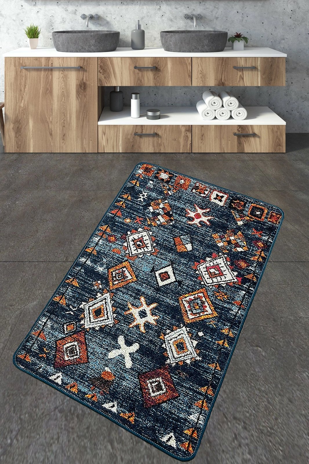 Tapet banjoje Mijölnir, Ressal, shumëngjyrësh, 70x120cm