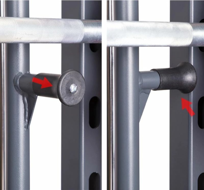 Aksesor leg press HMS, gri