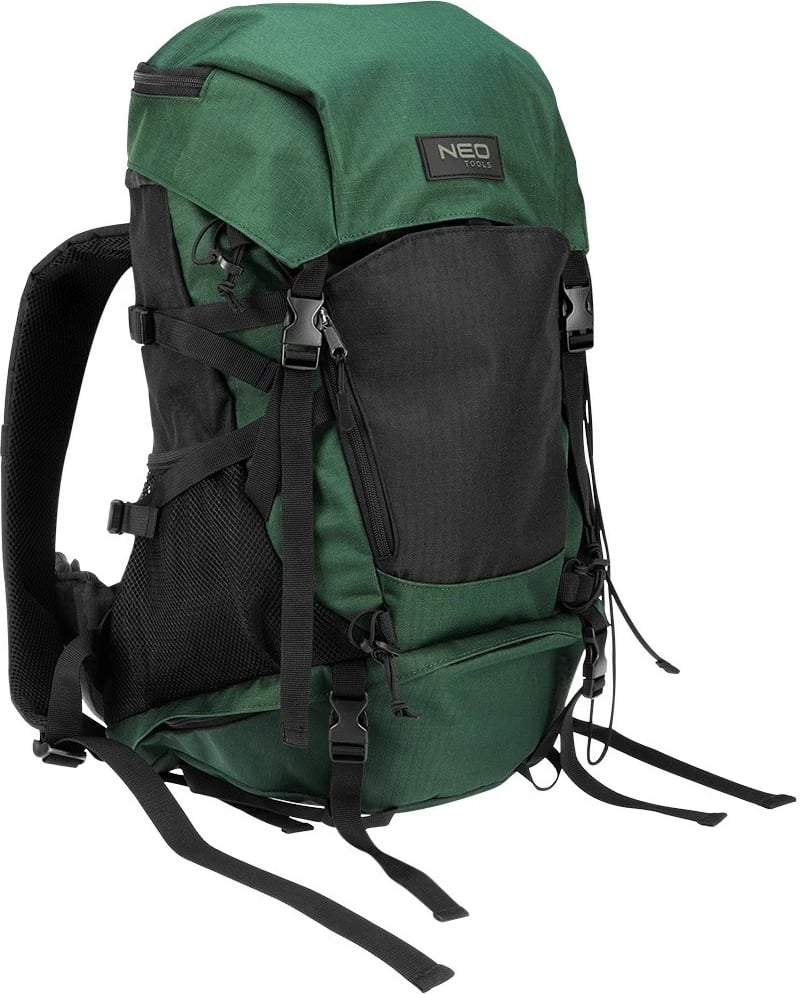 Çantë shpine NEO TOOLS 84-328, për hiking, Jeshile