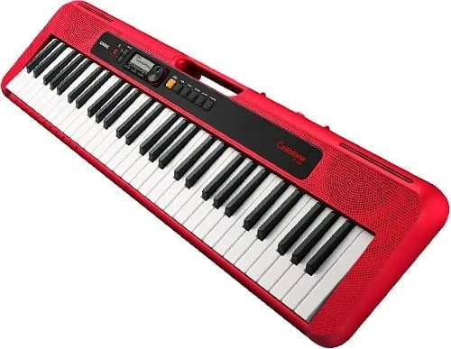 MIDI Keyboard Casio CT-S200, 61 çelësa, USB, i Kuq