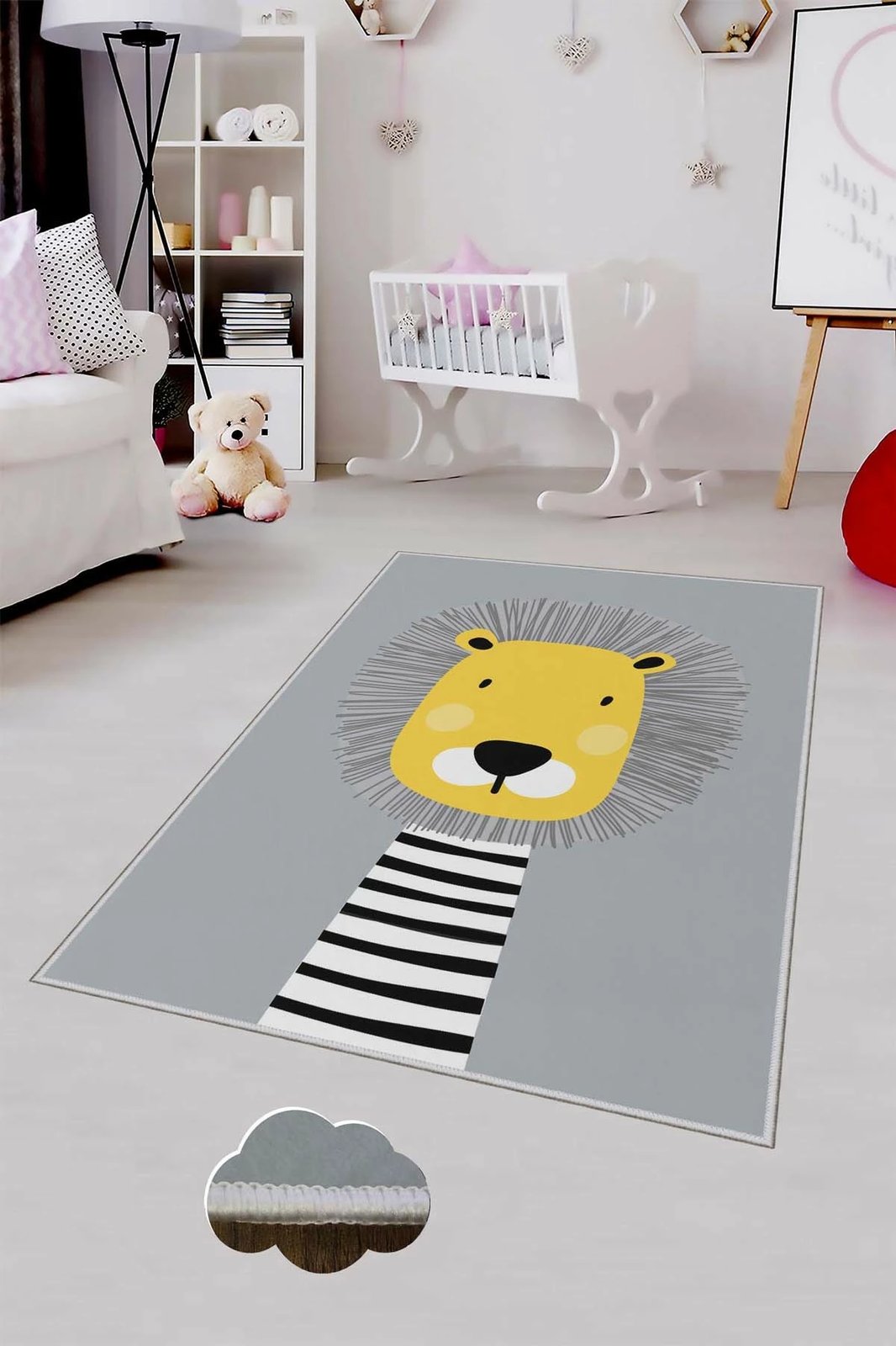 Qilim shumëngjyrësh për fëmijë, 120x180cm, Conceptum Hypnose, HMNT493