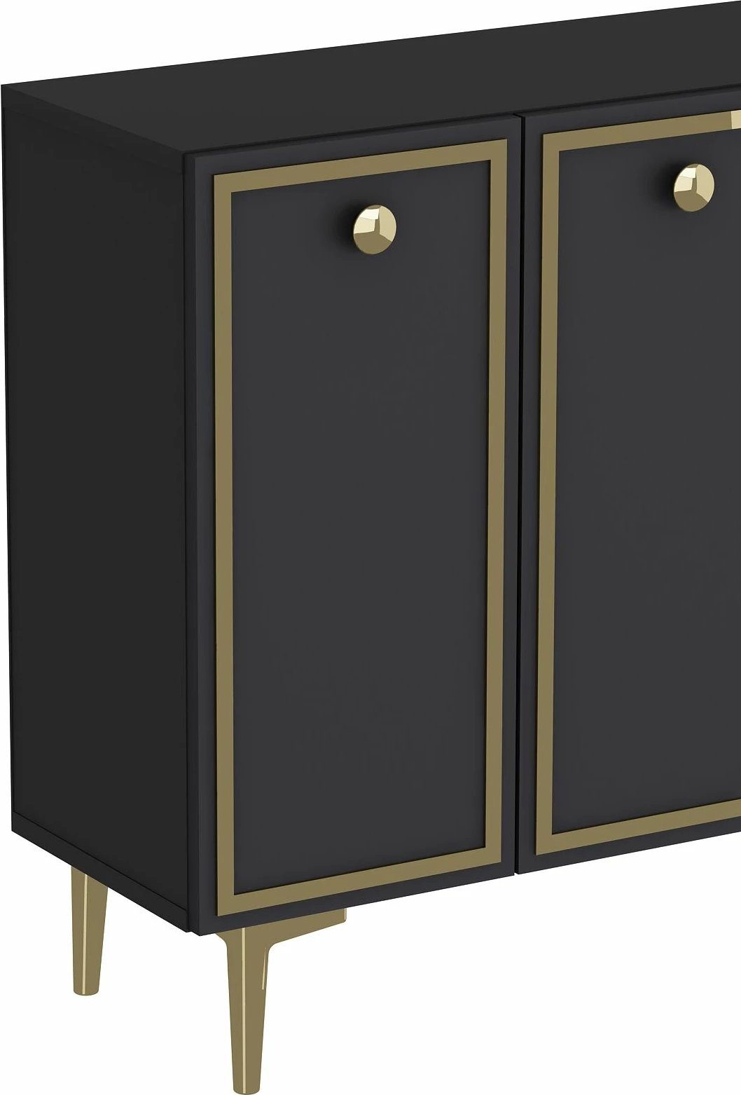 Konsol Skye Decor, anthracite, gold, 8161KM-1