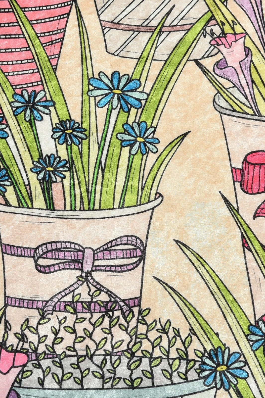 Tapet banjoje Mijölnir, Flowerpot Djt, shumëngjyrësh, 100cm Tapet banjoje Mijölnir, Flowerpot Djt, shumëngjyrësh, 100cm