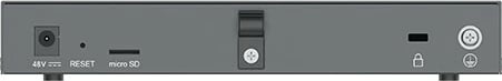 Switch Grandstream GCC6010 UC PoE, 5+2P, e zezë, argjend