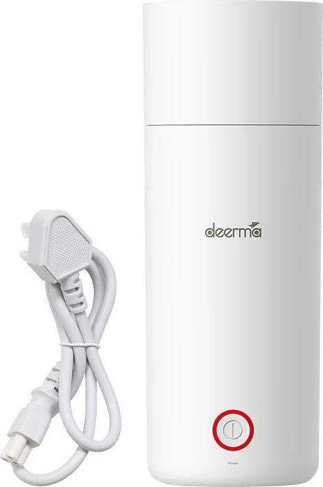 Gotë elektrike për ngrohje uji Deerma DR050, 350 ml, Bardhë