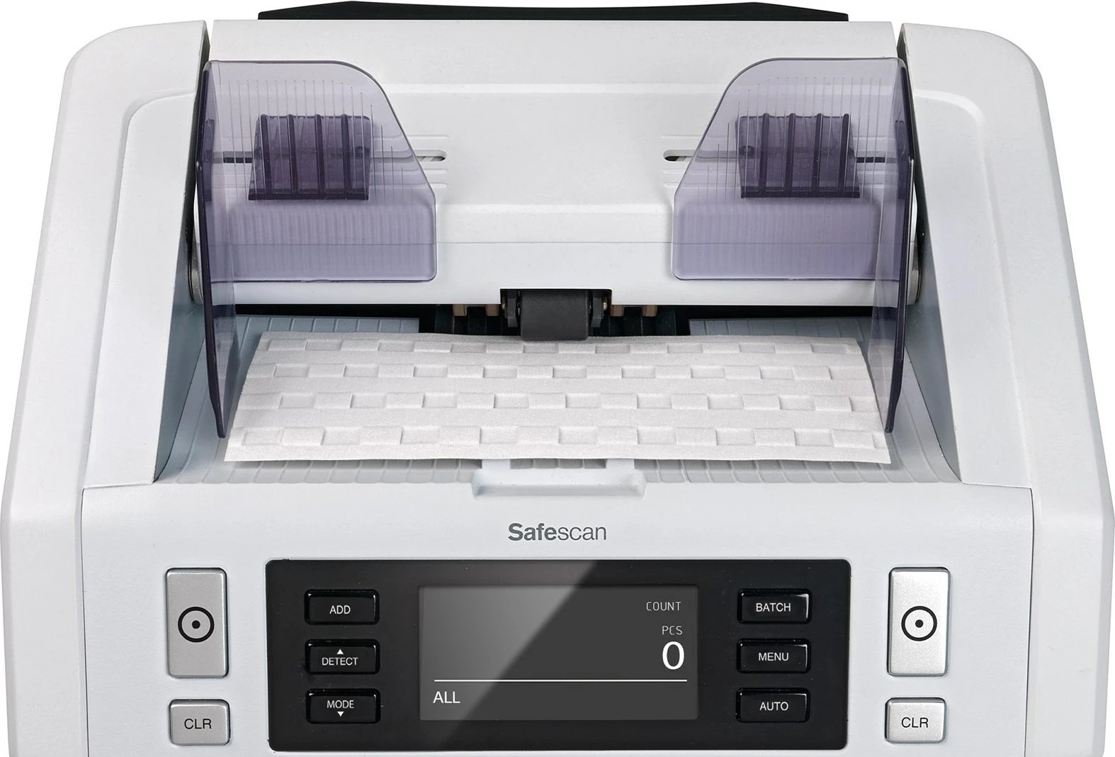 Kartela pastrimi Safescan për numërues kartëmonedhash, të bardha