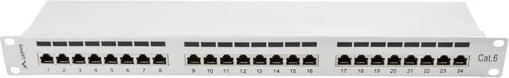 Patch panel Lanberg PPS6-1024-S, 1U, Gri