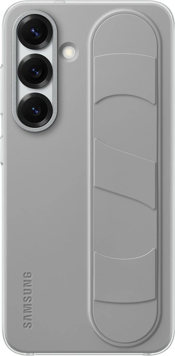 Mbështjellës Standing Grip Samsung Galaxy S25, hiri