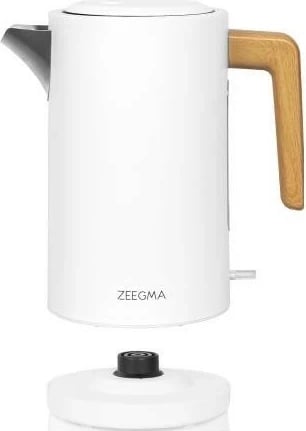 Çajnik elektrik Zeegma Ketlee, 1.7L, 2200W, bardhë