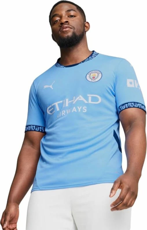 Fanellë për meshkuj Puma Manchester City, e kaltër