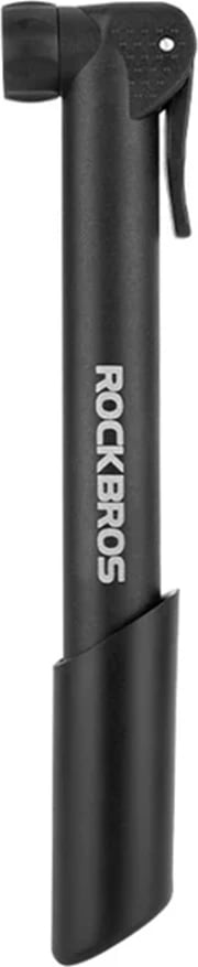 Pompë biçiklete Rockbros 42520001001, najlon, 5.5 bar, e zezë