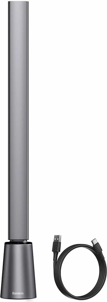 Llambë tavoline Baseus Smart Eye DGZG-0G, LED, pa kabllo, 2200 mAh, Gri