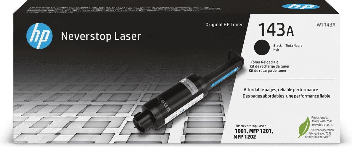 Toner HP 143A W1143A Neverstop Laser 2500 faqe, zi