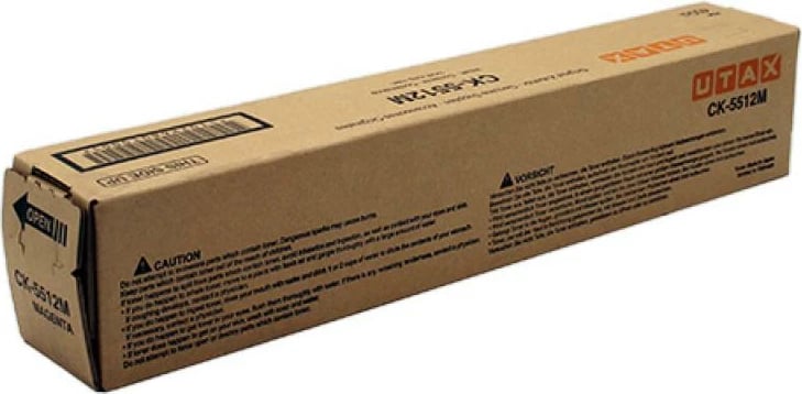 Toner, Utax, CK-5512M (1T02R6BUT0), rendiment 9,750–23,700 faqe, magenta