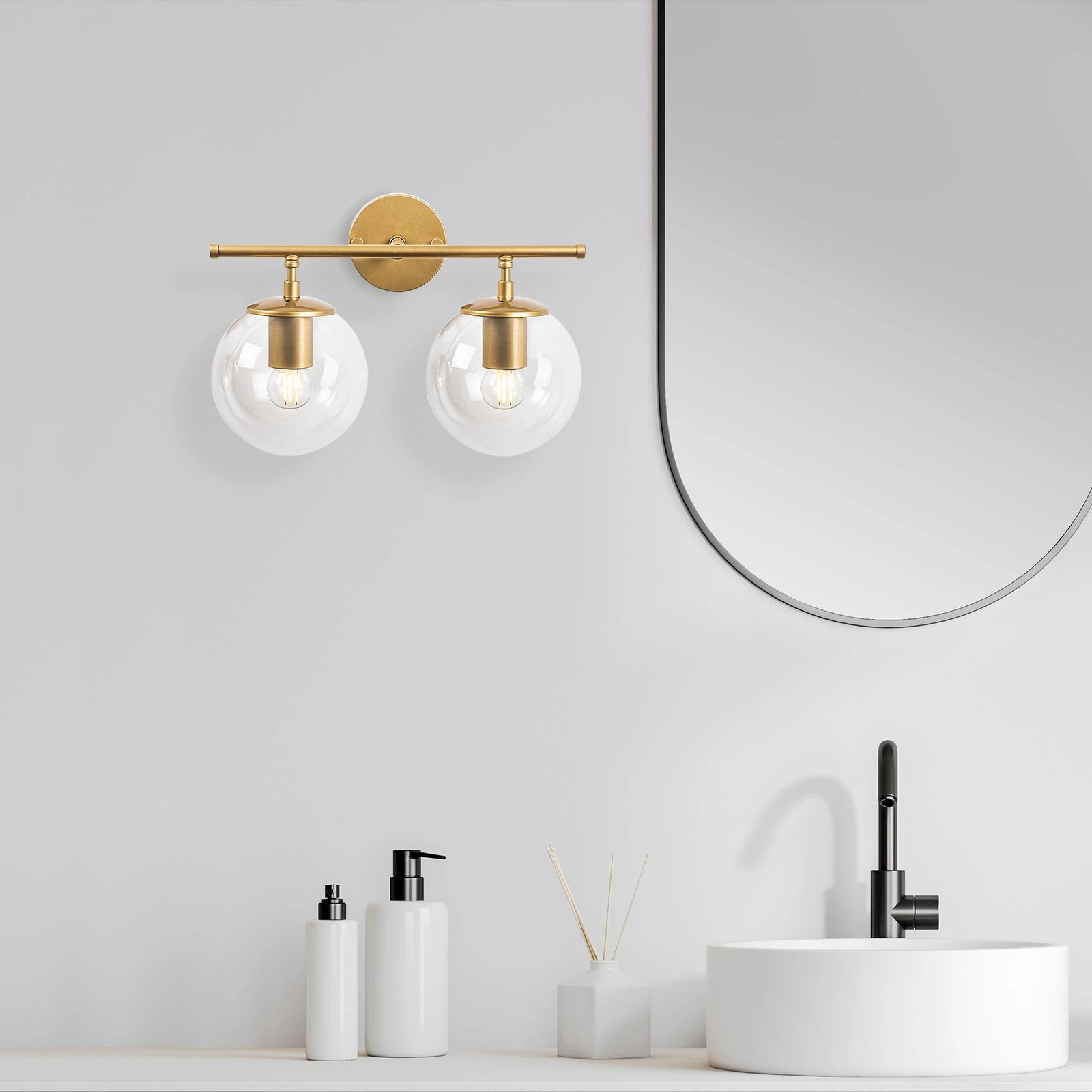 Llambë muri Opviq, Roe - 10730, ngjyrë ari me shkëlqim