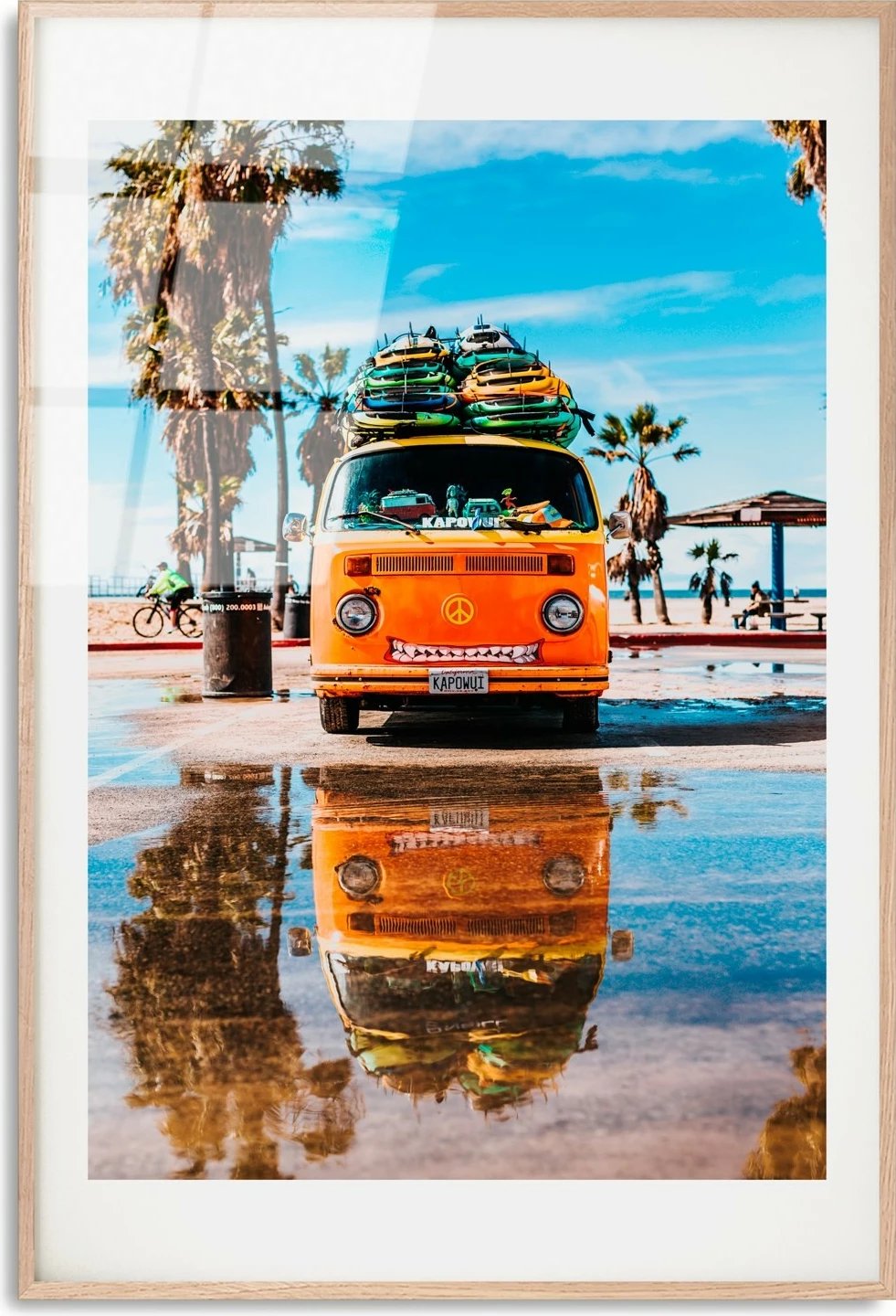 Pikturë dekorative prej xhami të temperuar, Wallity, UV-1073, 30x45cm