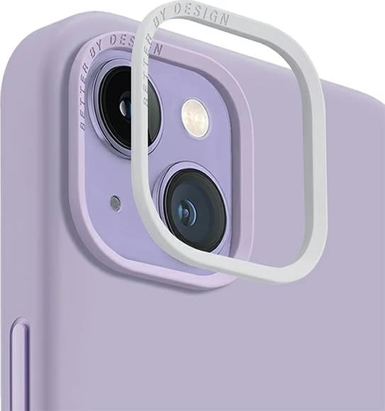 Mbështjellës UNIQ Lino për iPhone 14 Plus, Violet