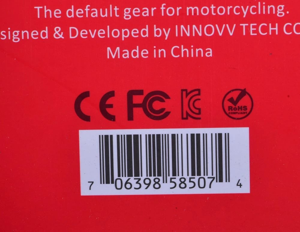 Kamerë portative për motoçikletë INNOVV K5, e zezë