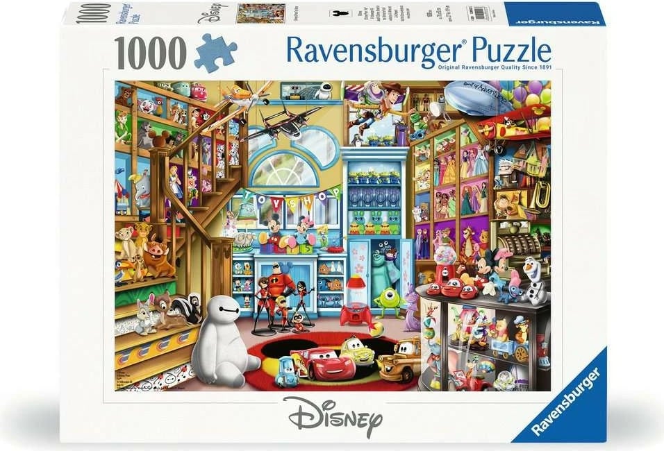 Puzzle Ravensburger Disney Pixar 1000 pjesë, shumëngjyrësh