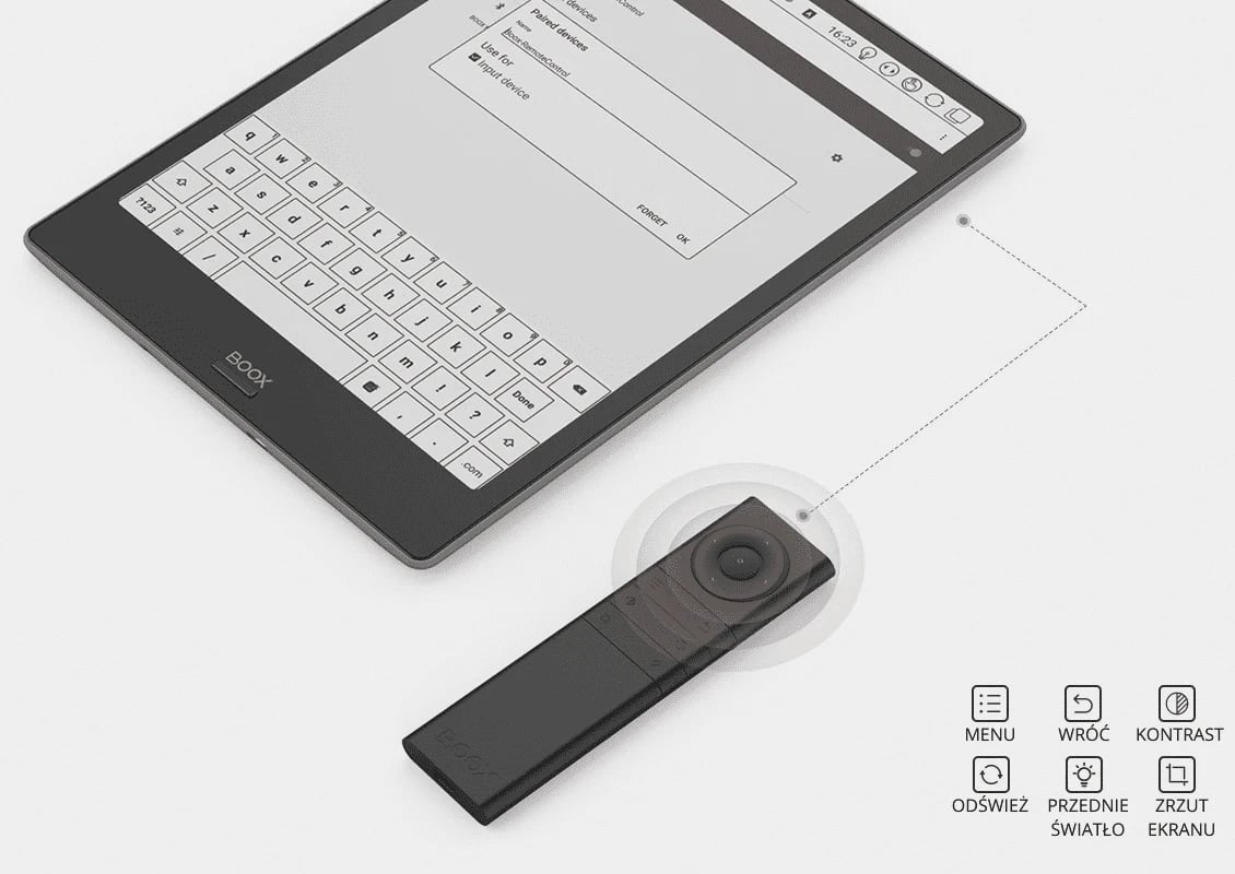 Kontroller Bluetooth ONYX Boox, i zi