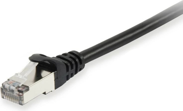 Kabllo rrjeti Cat6 Equip 0.15m, S/FTP, RJ-45, e zezë