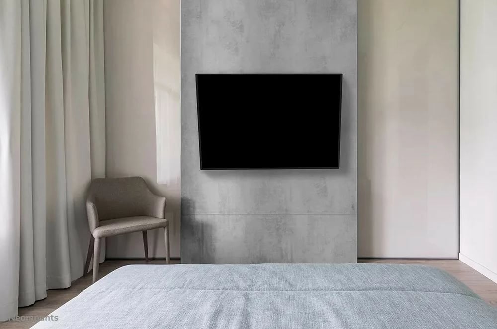 Mbajtëse muri Neomounts WL40-550BL16 për TV/monitor 40-65", Metal, E zezë