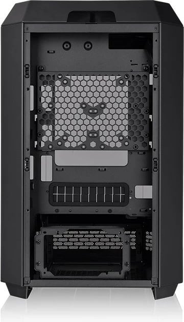 Kasë Thermaltake The Tower 300, Micro Tower, xham i temperuar, e zezë